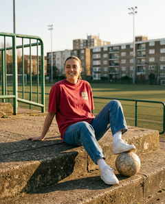 Canada Soccer Tee — "Chez Nous" Oversized Vintage Football Fan Shirt 5