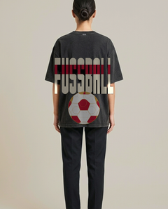 Germany Soccer Tee — “Fussball” Oversized Vintage Football Fan Shirt 3