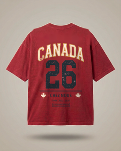 Canada Soccer Tee — "Chez Nous" Oversized Vintage Football Fan Shirt 2
