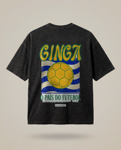 Brazil Soccer Tee — “Ginga” Oversized Vintage Football Fan Shirt 2