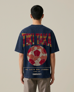 Spain Soccer Tee — “Tiki Taka” Oversized Vintage Football Fan Shirt 3