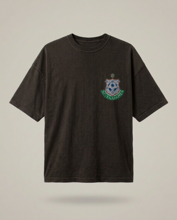 Portugal Soccer Tee — “Navegadores” Oversized Vintage Football Fan Shirt