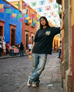 Mexico Soccer Tee — "Otra Vez En Casa" Oversized Vintage México 86 Football Fan Shirt 5